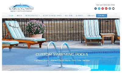 Predesigned Swimming Pool Website Website